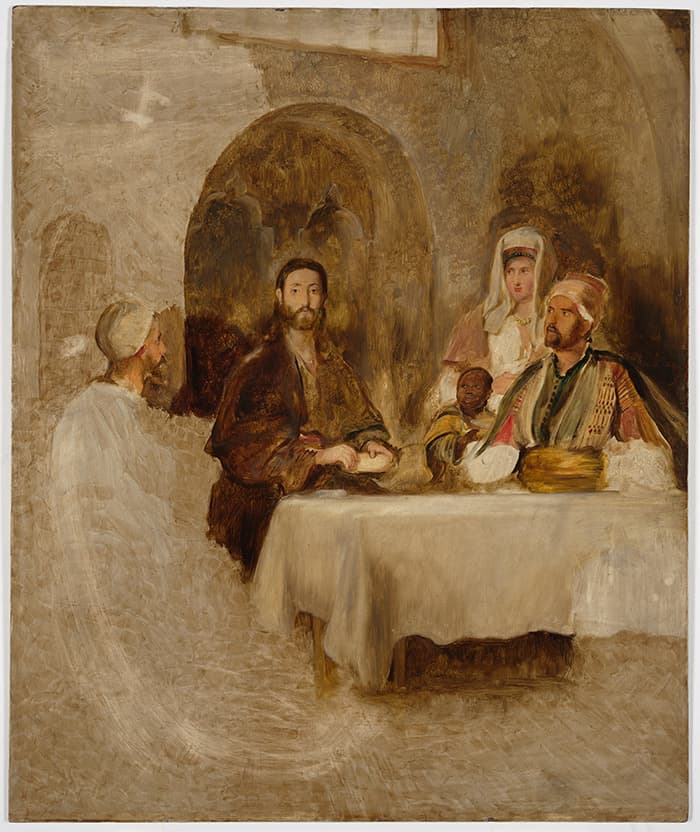 David Wilkie Supper at Emmaus from 1841