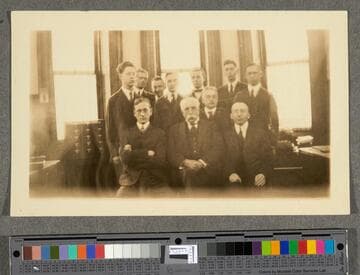 Henry E. Huntington’s Library Staff in New York City