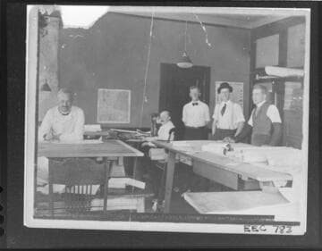 The engineering department of the Edison Electric Company