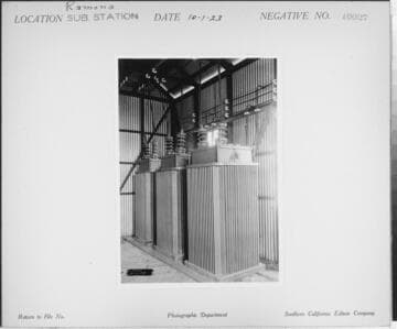 Ramona Substation - Interior