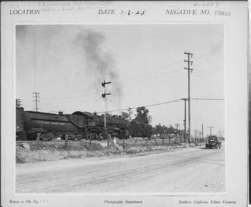 Distribution Lines - Railroad crossings of high tension lines