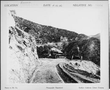 Vincent Transmission Line - road construction