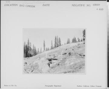 Big Creek, Shaver Lake Dam