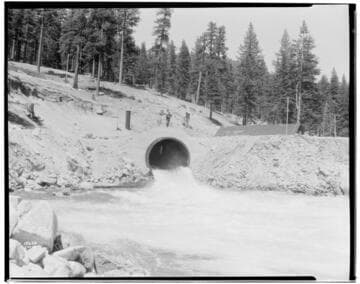 Big Creek, Florence Lake Dam