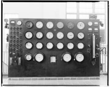 Long Beach Steam Station, Plant #3 - Gauge Board