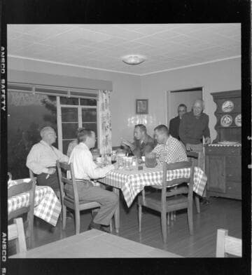 Men on a tour of the Big Creek projects