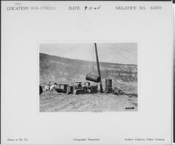 Big Creek, Florence Lake Dam