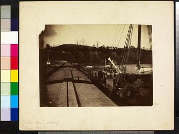 "Yuba Dam" wharf , Aquia Creek