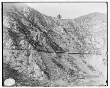 Flume #4 on Santa Ana River #1 Hydro Plant line
