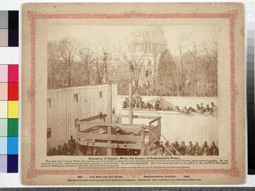 Execution of Captain Wirtz, the Keeper of Andersonville Prison