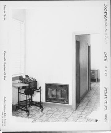 E1.1 - Electric Equipment misc. - Air Heaters at Western Forge Company