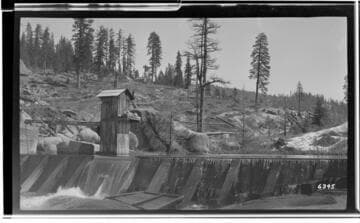 Big Creek, Shaver Lake Dam