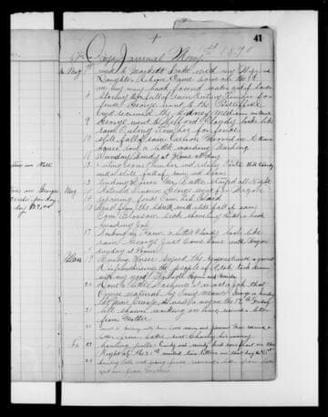 Journal of Dana O. Walton [microform] : 1890-1901