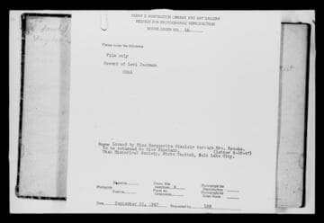 A short sketch of the life of Levi Jackman [microform]: c.1832-1848