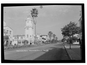 Westwood Blvd., Westwood Village, Cal