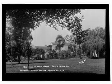 Residence of Doris Kenyon, Beverly Hills, Cal