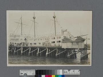 Ship Cafe on the Abbot Kinney Pier, Venice, California