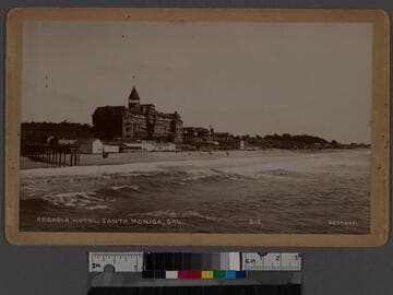 Arcadia Hotel, Santa Monica Cal