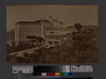 Santa Monica Hotel. Myron Hunt, architect