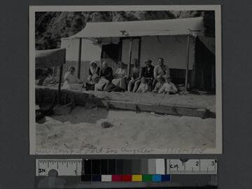 Our camp at Port Los Angeles