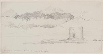 Carrara Mountains from Ghezzia