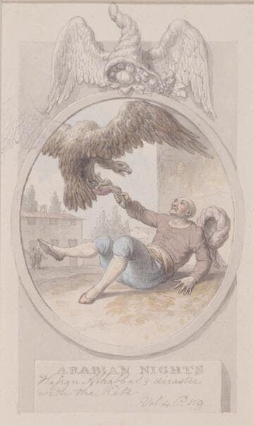 Illustration to "The Arabian Nights"