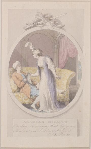 Illustration to "The Arabian Nights"