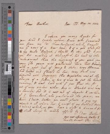 Theophilus Leigh letter, Corpus Christi College, Oxford, to James Leigh, 1692-1714