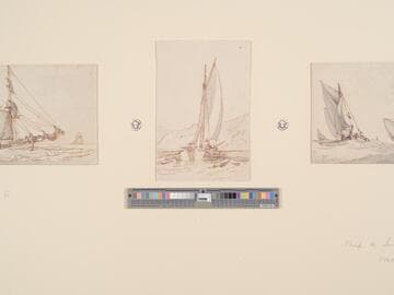 Sailing Vessel near the Coast