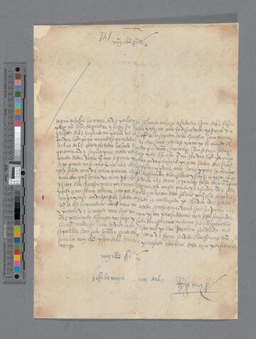 Juan Diaz letter to Gonzalo Pizarro