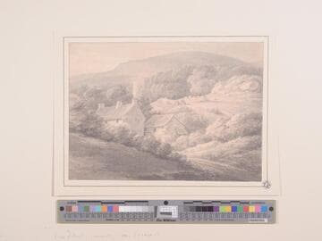 Hilly Landscape with Cottages