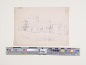 Parish Church with Low Square Tower