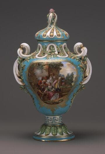 Lidded Vase