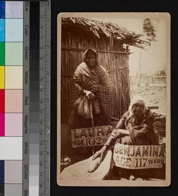 Indians at San Gabriel, Cal., 1883