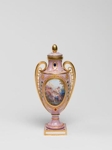 Lidded Vase