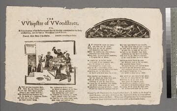 The vvhipster of VVoodstreet, or, A true account of the barbarous and horrid murther commited on the body of Mary Cox, late servant in Woodstreet London. Tune of, Grim king of the ghosts. Licensed according to order