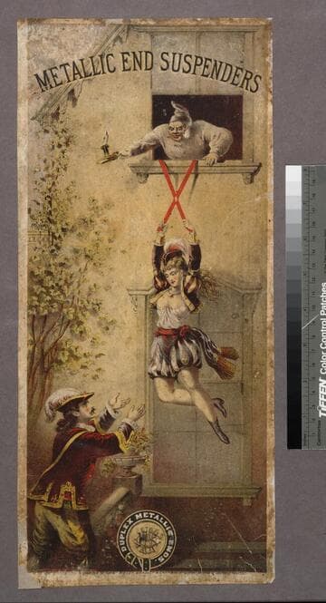 Metallic end suspenders : duplex metallic ends