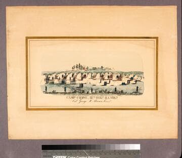 Camp Chase, 12th. Regt. R.I. Vols. : Col. George H. Brown, Commdg