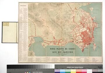 Nova planta da cidade do Rio de Janeiro