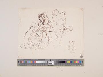 Mother and Two Children