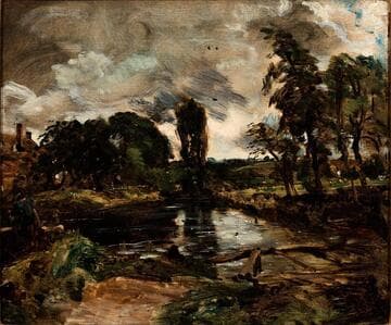 Flatford Mill from the Lock