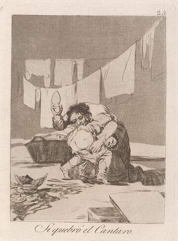 The Chinchillas (Los Chinchillas), Plate 50 from Los Caprichos