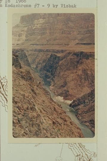 Gneiss Canyon Rapid from near Bridge Canyon