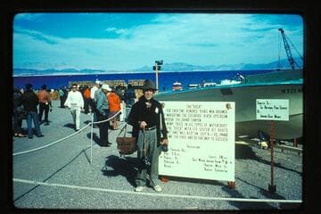 Dock and the "Dock"; Lake Mead