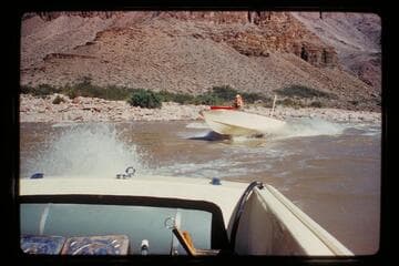 "Wee Red" top of 205 Mile Rapids, approximate gauge 20,000 cfs