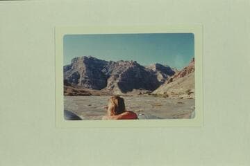 Down to the mouth of Gypsum Canyon