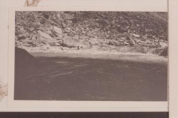 Ellsworth Kolb in Rapid 22.  Copy of print in Lint album