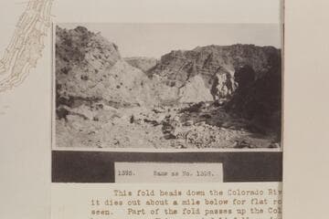 Down to gypsum intrusion in side canyon at Mile 206.85 left bank