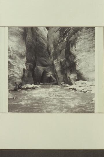 The Narrows of the Virgin River in Zion Park