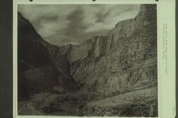 Down river from near head of Lodore